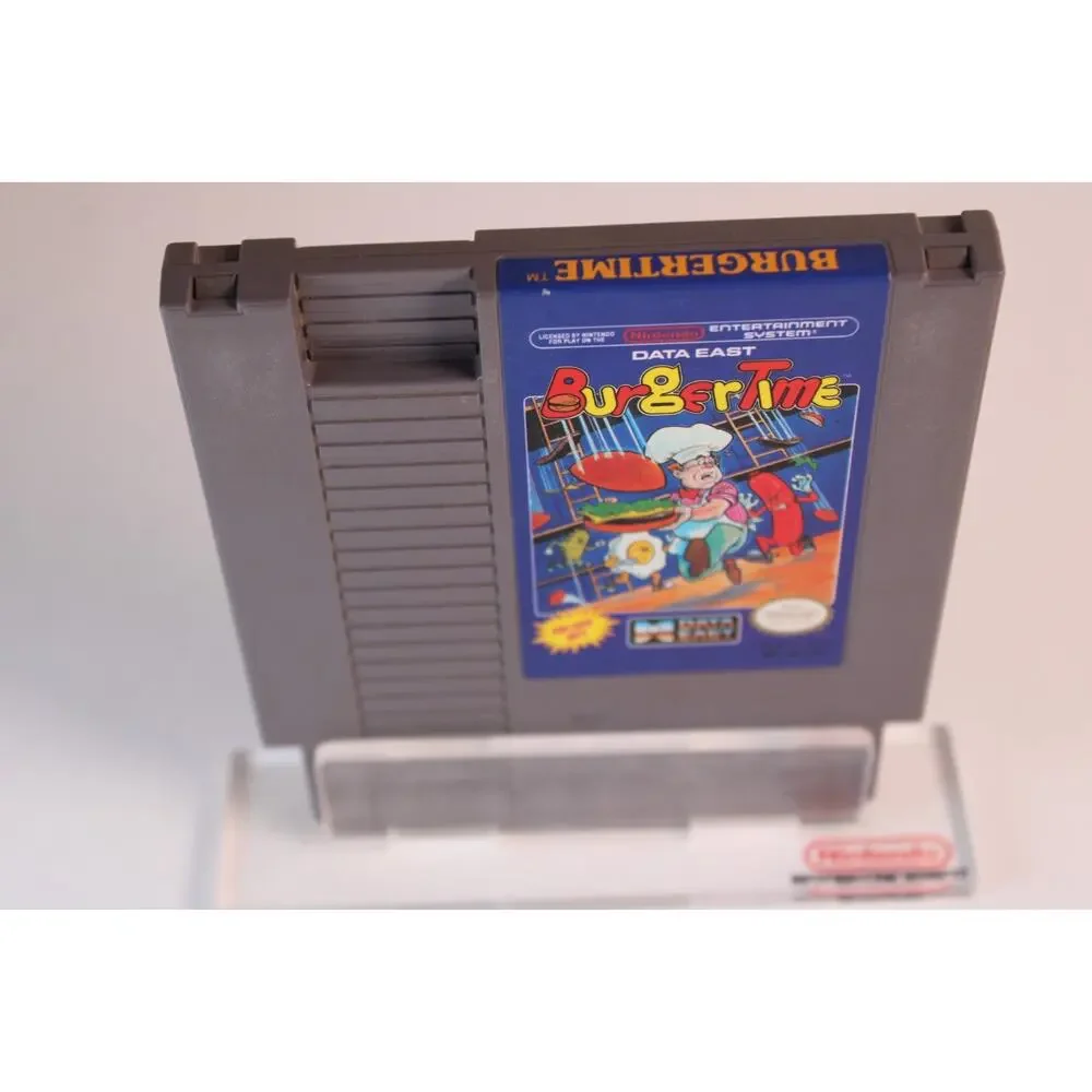 BugerTime (Nintendo Entertainment System 1989, NES) Game Only, Tested/Works